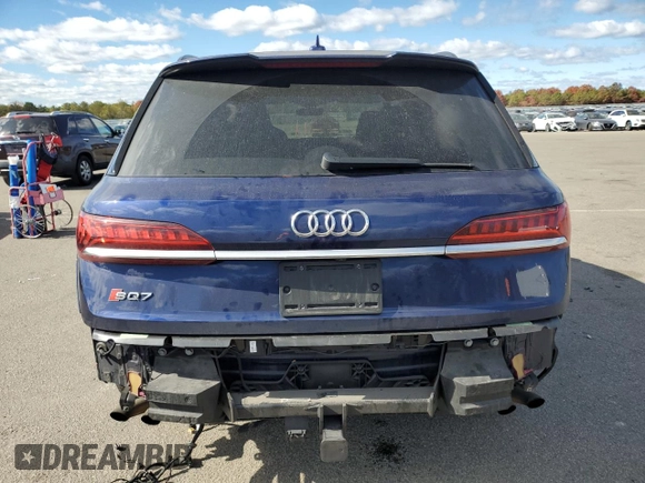 2021 Audi SQ7 Premium Plus z VIN WA1AWBF73MD034266, wystawiony jako Copart lot #74401044 z przebiegiem 37 360 mil mil oraz Szkoda całkowita • Salvage title. Historia ofert i sprzedaży dostępna na DreamBid. Obrazek 6.