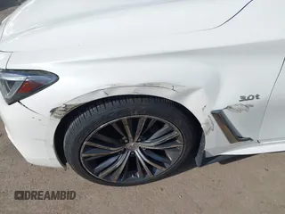 2017 Infiniti Q60 Sport with VIN JN1EV7EL8HM550153, listed as a IAAI auction lot 41701379 with 111,476 mi miles. Bid and sale history available at carsss.com. Image 6.