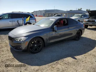 2017 BMW 4 Series 430i z VIN WBA4R7C59HK895945, wystawiony jako Copart lot #56738175 z przebiegiem 79 585 mil mil oraz Szkoda całkowita • Salvage title. Historia ofert i sprzedaży dostępna na DreamBid. Obrazek 1.
