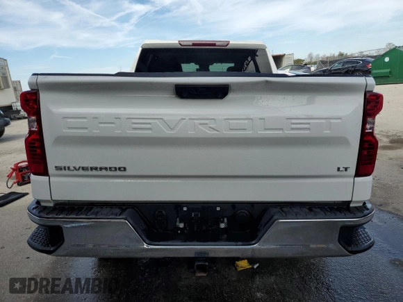 2023 Chevrolet Silverado 1500 LT with VIN 3GCUDDED2PG365827, listed as a Copart auction lot 42944185 with 36,423 mi miles and Clean Title. Bid and sale history available at carsss.com. Image 6.