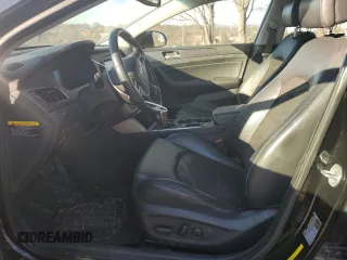 2017 Hyundai Sonata Sport with VIN 5NPE34AF1HH529303, listed as a Copart auction lot 46721245 with 81,428 mi miles and Salvage Title. Bid and sale history available at DreamBid. Image 7.