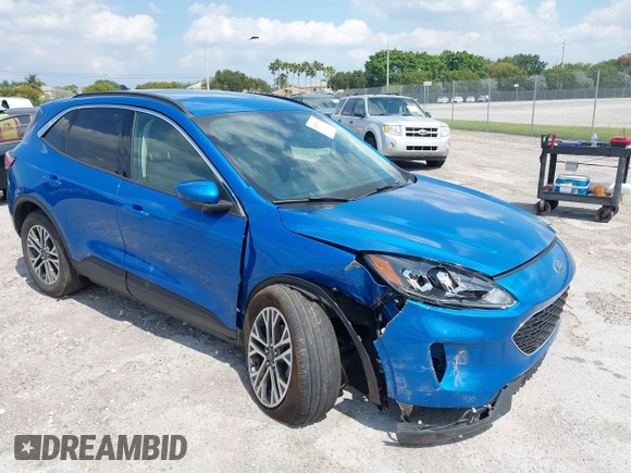 2020 Ford Escape SEL with VIN 1FMCU0H60LUB45316, listed as a IAAI auction lot 42007949 with 58,560 mi miles and . Bid and sale history available at carsss.com. Image 1.