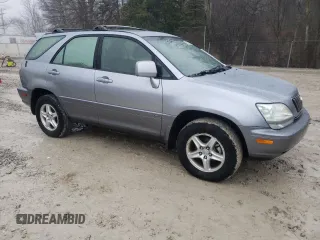 2001 Lexus RX 300 with VIN JTJHF10UX10201056, listed as a Copart auction lot 85678484 with 125,636 mi miles and Clean Title. Bid and sale history available at carsss.com. Image 4.