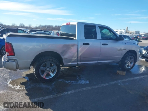 2014 Ram 1500 Tradesman with VIN 1C6RR6FT2ES170512, listed as a IAAI auction lot 41328812 with 217,416 mi miles and . Bid and sale history available at DreamBid. Image 13.