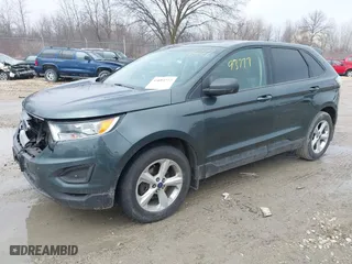 2015 Ford Edge SE with VIN 2FMTK3G95FBB46975, listed as a IAAI auction lot 41893777 with 221,328 mi miles. Bid and sale history available at carsss.com. Image 2.