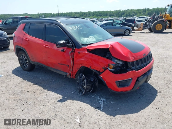 2019 Jeep Compass Trailhawk с VIN 3C4NJDDB1KT793885, выставлен на аукционе IAAI как лот 42572720 с пробегом 41 506 миль миль и . История ставок и продаж доступна на DreamBid. Изображение 1.