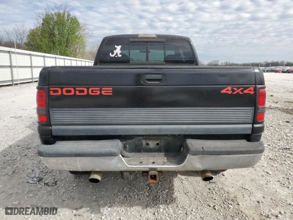 1998 Dodge Ram 1500 with VIN 3B7HF13Y3WG188753, listed as a Copart auction lot 50501055 with 171,747 mi miles and Salvage Title. Bid and sale history available at carsss.com. Image 6.
