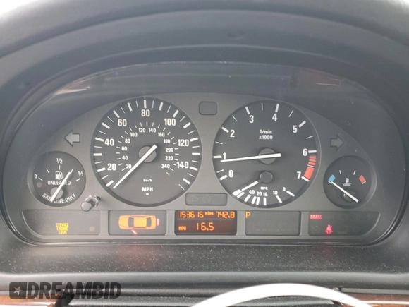 2001 BMW 5 Series 525i z VIN WBADT43431GX22910, wystawiony jako Copart lot #51166145 z przebiegiem 153 615 mil mil oraz Szkoda całkowita • Salvage title. Historia ofert i sprzedaży dostępna na DreamBid. Obrazek 9.