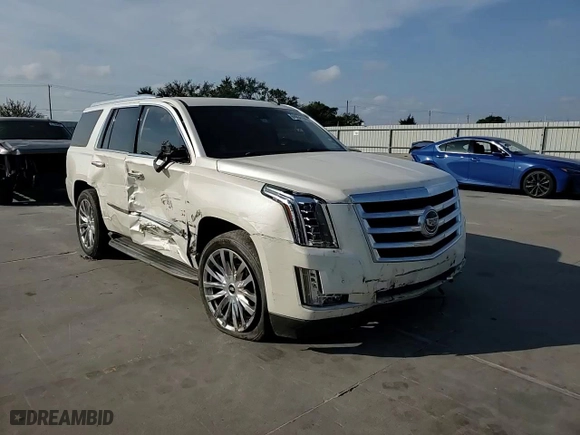 2015 Cadillac Escalade Premium with VIN 1GYS4CKJXFR246444, listed as a Copart auction lot 69064184 with 163,759 mi miles and Salvage Title. Bid and sale history available at carsss.com. Image 12.