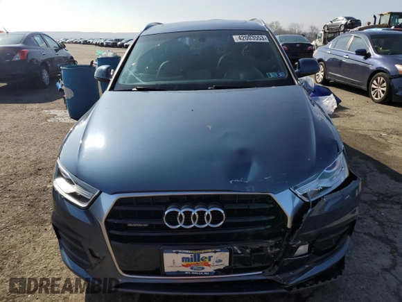 2016 Audi Q3 Premium Plus with VIN WA1EFCFS7GR014685, listed as a Copart auction lot 42003553 with 83,872 mi miles. Bid and sale history available at carsss.com. Image 5.