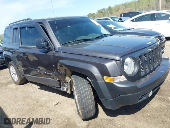 2017 Jeep Patriot Latitude with VIN 1C4NJPFB5HD183761, listed as a IAAI auction lot 41882945 with 136,001 mi miles and . Bid and sale history available at DreamBid. Image 6.