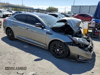 2013 Kia Optima SX with VIN 5XXGR4A62DG154244, listed as a Copart auction lot 55768695 with 92,345 mi miles and Salvage title. Bid and sale history available at DreamBid. Image 4.