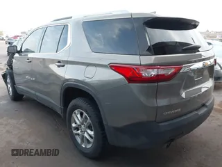 2018 Chevrolet Traverse LT Cloth z VIN 1GNERGKW9JJ173766, wystawiony jako IAAI lot #41336426 z przebiegiem 108 910 mil mil oraz . Historia ofert i sprzedaży dostępna na DreamBid. Obrazek 3.