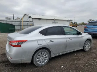 2015 Nissan Sentra S with VIN 3N1AB7AP8FY264099, listed as a Copart auction lot 80382924 with 147,512 mi miles and Salvage Title. Bid and sale history available at carsss.com. Image 3.