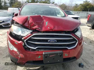 2019 Ford EcoSport SE with VIN MAJ6S3GL0KC259861, listed as a Copart auction lot 48297325 with 21,609 mi miles and Salvage Title. Bid and sale history available at carsss.com. Image 5.