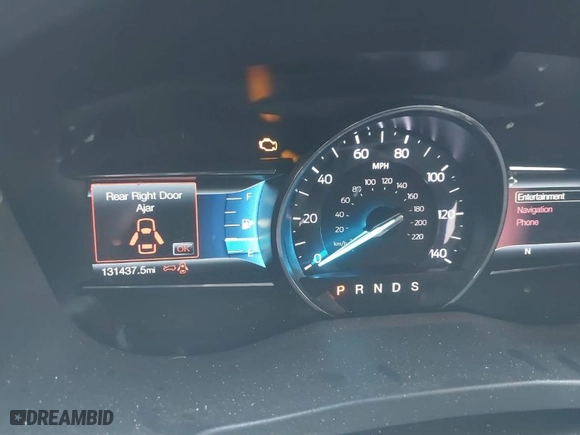 2018 Ford Explorer Limited with VIN 1FM5K7F8XJGA89666, listed as a IAAI auction lot 41334145 with 131,437 mi miles. Bid and sale history available at carsss.com. Image 7.