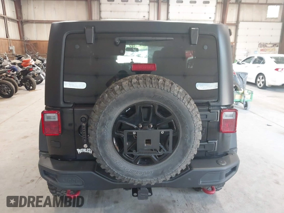 2017 Jeep Wrangler Unlimited Sport with VIN 1C4HJWDG2HL557576, listed as a IAAI auction lot 42712859 with 86,280 mi miles and . Bid and sale history available at DreamBid. Image 16.