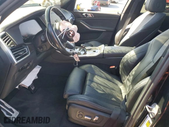 2022 BMW X5 xDrive40i with VIN 5UXCR6C07N9K73293, listed as a Copart auction lot 52586105 with 67,528 mi miles and Salvage Title. Bid and sale history available at DreamBid. Image 7.