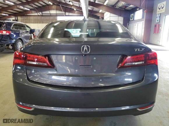 2016 Acura TLX with VIN 19UUB1F30GA006597, listed as a Copart auction lot 49781435 with 221,555 mi miles and Salvage Title. Bid and sale history available at carsss.com. Image 6.