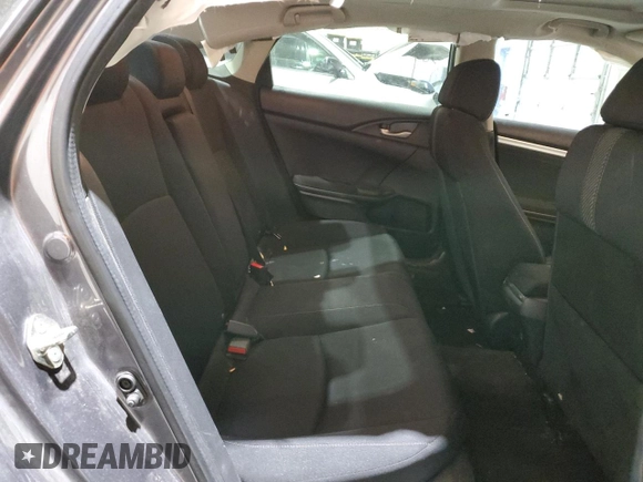 2018 Honda Civic EX with VIN 2HGFC2F74JH551290, listed as a Copart auction lot 45711675 with 123,774 mi miles and Salvage Title. Bid and sale history available at DreamBid. Image 10.