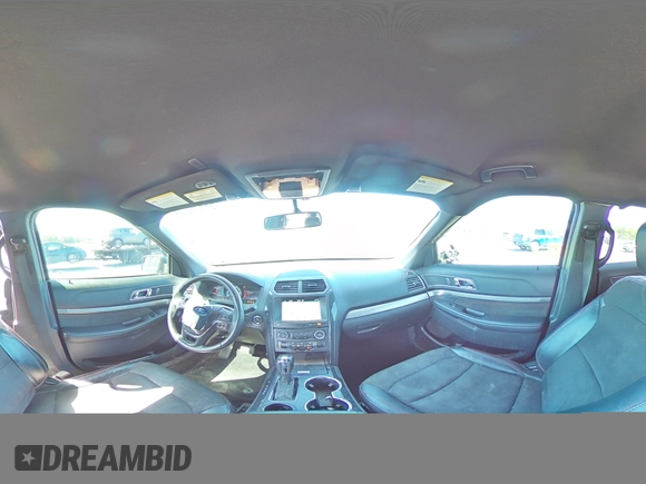 2018 Ford Explorer XLT with VIN 1FM5K7D86JGC53918, listed as a Copart auction lot 58829235 with 91,593 mi miles and Salvage title. Bid and sale history available at DreamBid. Image 15.