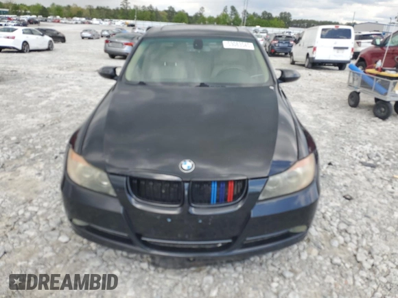 2007 BMW 3 Series 335i with VIN WBAVB73547VF53554, listed as a Copart auction lot 53083545 with 153,751 mi miles and Clean Title. Bid and sale history available at carsss.com. Image 5.