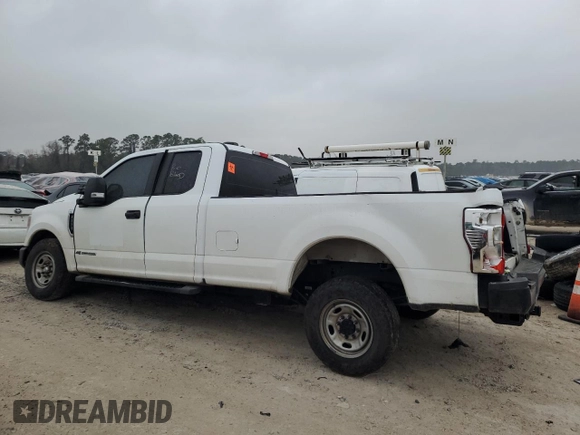 2022 Ford F-250 with VIN 1FT8X2AT1NEE17009, listed as a Copart auction lot 43755805 with Not provided miles and Salvage title. Bid and sale history available at DreamBid. Image 3.