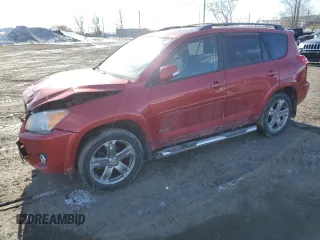 2012 Toyota RAV4 Sport with VIN 2T3RK4DV9CW070868, listed as a Copart auction lot 48122065 with 203,681 mi miles and Salvage title. Bid and sale history available at DreamBid. Image 1.