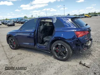 2020 Audi SQ5 Premium Plus with VIN WA1B4AFY6L2121781, listed as a Copart auction lot 62810055 with 74,626 mi miles and Non repairable. Bid and sale history available at DreamBid. Image 2.