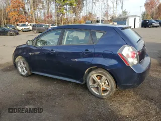 2009 Pontiac Vibe w/1SB with VIN 5Y2SP67089Z456771, listed as a Copart auction lot 78451704 with 187,575 mi miles and Clean Title. Bid and sale history available at carsss.com. Image 2.