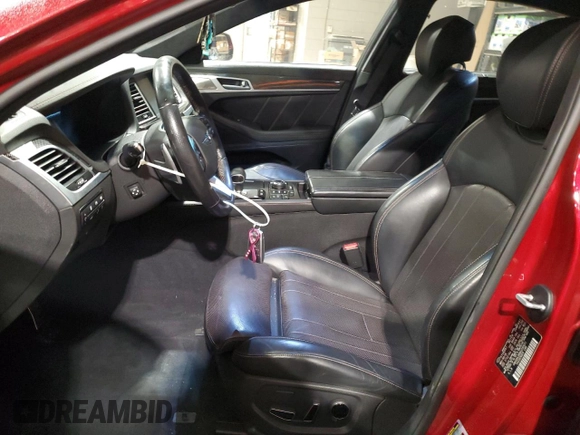 2019 Genesis G80 Sport with VIN KMHGN4JB8KU290051, listed as a Copart auction lot 75885264 with 42,625 mi miles and Salvage Title. Bid and sale history available at DreamBid. Image 7.
