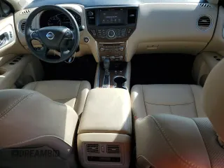 2019 Nissan Pathfinder S with VIN 5N1DR2MM7KC583616, listed as a Copart auction lot 44192815 with 51,097 mi miles and Salvage title. Bid and sale history available at DreamBid. Image 8.