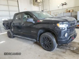 2023 Chevrolet Silverado 1500 LT Trail Boss with VIN 3GCUDFE82PG128916, listed as a Copart auction lot 48507705 with 46,206 mi miles and Salvage Title. Bid and sale history available at DreamBid. Image 4.