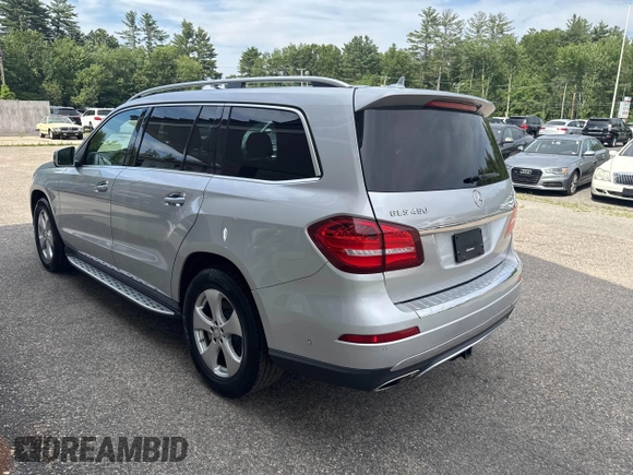 2017 Mercedes-Benz GLS 450 z VIN 4JGDF6EE6HA746672, wystawiony jako IAAI lot #42662088 z przebiegiem 136 953 mil mil oraz . Historia ofert i sprzedaży dostępna na DreamBid. Obrazek 3.