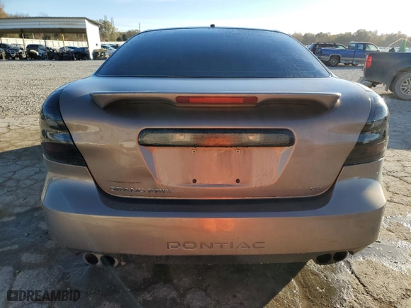 2007 Pontiac Grand Prix GT with VIN 2G2WR554871192473, listed as a Copart auction lot 81742044 with 0 mi miles and Salvage Title. Bid and sale history available at carsss.com. Image 6.
