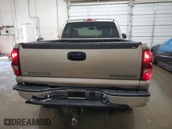 2003 Chevrolet Silverado 1500 LS with VIN 1GCEK14T53Z127952, listed as a Copart auction lot 78029914 with 167,923 mi miles and Salvage Title. Bid and sale history available at DreamBid. Image 6.