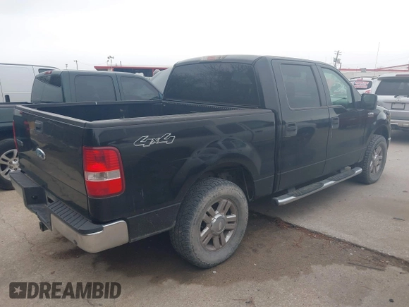2008 Ford F-150 XL with VIN 1FTRW14W58FC29485, listed as a IAAI auction lot 41708554 with 297,244 mi miles. Bid and sale history available at carsss.com. Image 4.