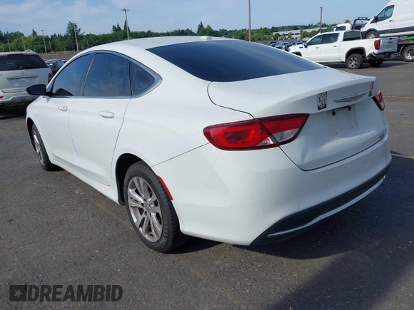 2015 Chrysler 200 Limited z VIN 1C3CCCAB4FN746280, wystawiony jako IAAI lot #42521951 z przebiegiem 156 794 mil mil oraz . Historia ofert i sprzedaży dostępna na DreamBid. Obrazek 3.