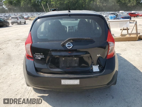 2014 Nissan Note S with VIN 3N1CE2CP2EL421847, listed as a Copart auction lot 55942485 with 89,068 mi miles and Clean Title. Bid and sale history available at DreamBid. Image 6.