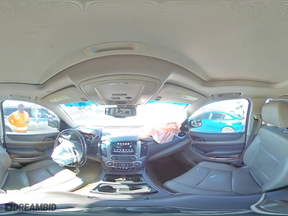 2017 Chevrolet Tahoe Premier with VIN 1GNSCCKC4HR330182, listed as a Copart auction lot 81810744 with 96,614 mi miles and Salvage Title. Bid and sale history available at carsss.com. Image 15.