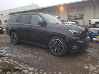2022 Chevrolet Tahoe RST with VIN 1GNSKRKDXNR139179, listed as a Copart auction lot 85826654 with 45,728 mi miles and Salvage Title. Bid and sale history available at carsss.com. Image 4.