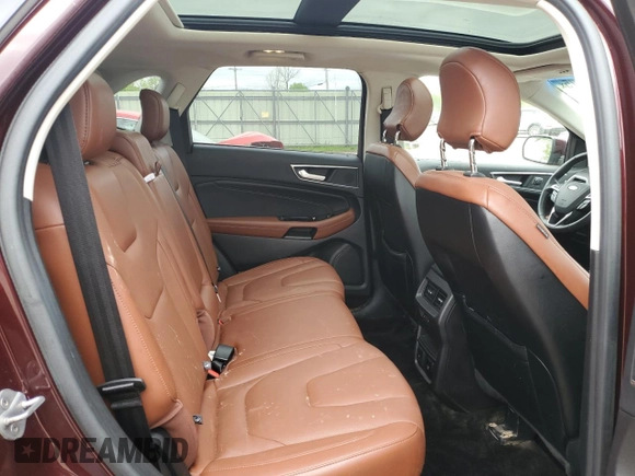 2017 Ford Edge Titanium z VIN 2FMPK4K82HBC48078, wystawiony jako Copart lot #56967175 z przebiegiem 54 258 mil mil oraz Szkoda całkowita • Salvage title. Historia ofert i sprzedaży dostępna na DreamBid. Obrazek 11.