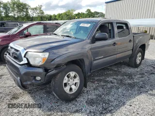2014 Toyota Tacoma PreRunner with VIN 5TFJU4GN2EX054013, listed as a Copart auction lot 56953795 with 183,484 mi miles and Salvage title. Bid and sale history available at DreamBid. Image 1.