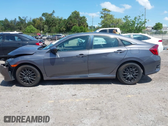 2019 Honda Civic Sedan LX with VIN 2HGFC2F64KH596741, listed as a IAAI auction lot 41944706 with 88,832 mi miles. Bid and sale history available at carsss.com. Image 14.