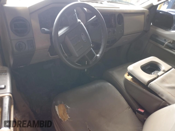 2008 Ford F-250 XL with VIN 1FTSX21568EC06397, listed as a Copart auction lot 60558775 with 239,780 mi miles and Clean title. Bid and sale history available at DreamBid. Image 8.