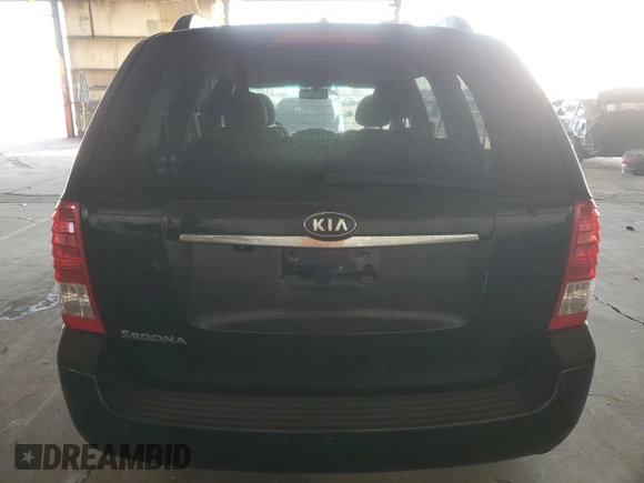 2012 Kia Sedona LX with VIN KNDMG4C76C6422370, listed as a Copart auction lot 75737224 with 282,233 mi miles and Clean Title. Bid and sale history available at carsss.com. Image 6.