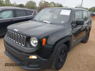 2018 Jeep Renegade Sport with VIN ZACCJAAB9JPG81478, listed as a IAAI auction lot 41952789 with 154,768 mi miles and . Bid and sale history available at DreamBid. Image 2.