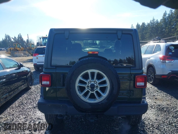 2021 Jeep Wrangler Sport S with VIN 1C4GJXAN0MW647662, listed as a IAAI auction lot 41336264 with 41,612 mi miles and . Bid and sale history available at DreamBid. Image 16.