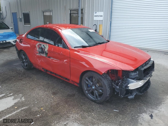 2017 BMW 2 Series M240i with VIN WBA2G1C31HV639631, listed as a Copart auction lot 45492823 with 37,723 mi miles. Bid and sale history available at carsss.com. Image 4.