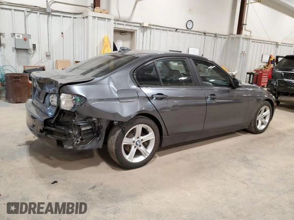 2015 BMW 3 Series 320i with VIN WBA3B1C5XFK139521, listed as a Copart auction lot 50147955 with 82,701 mi miles and Clean Title. Bid and sale history available at carsss.com. Image 3.